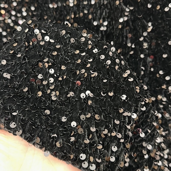 Torrid 1 SEQUIN CROP JACKET - Picture 11 of 14